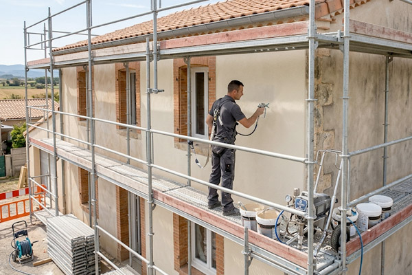 Peinture façade Merville